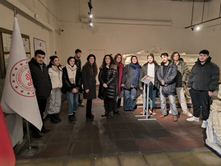 Konya Arkeoloji Müzesine Teknik Gezi Gerçekleştirildi